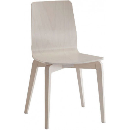 004  Raw or finished beech wood chair, finishes to choice