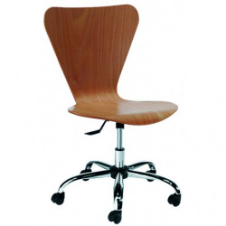 502  Ty office chair with beech multylayer plywood shell natural finished