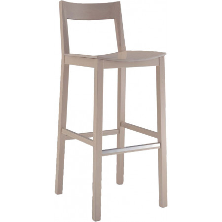 009/SG  Raw or finished beech wood stool, finishes to choice