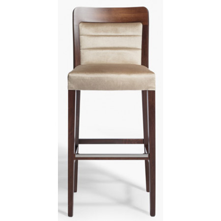 006/SG  Raw or finished beech wood stool, finishes to choice
