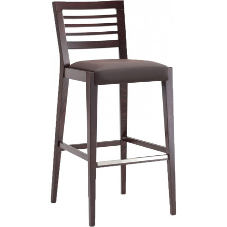 019/SG  Raw or finished beech wood stool, finishes to choice