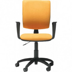 880  Sidney sedia ufficio versione alta o bassa, tappezzata con tessuti a scelta