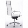 882R  Zeus rete office chair high or low version, upholstered 3 colours netting