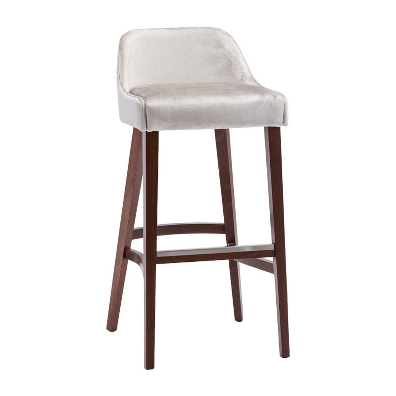 028/SG  Raw or finished beech wood stool, finishes to choice