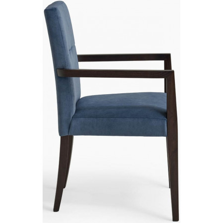 034/P  Raw or finished beech wood armchair, finishes to choice