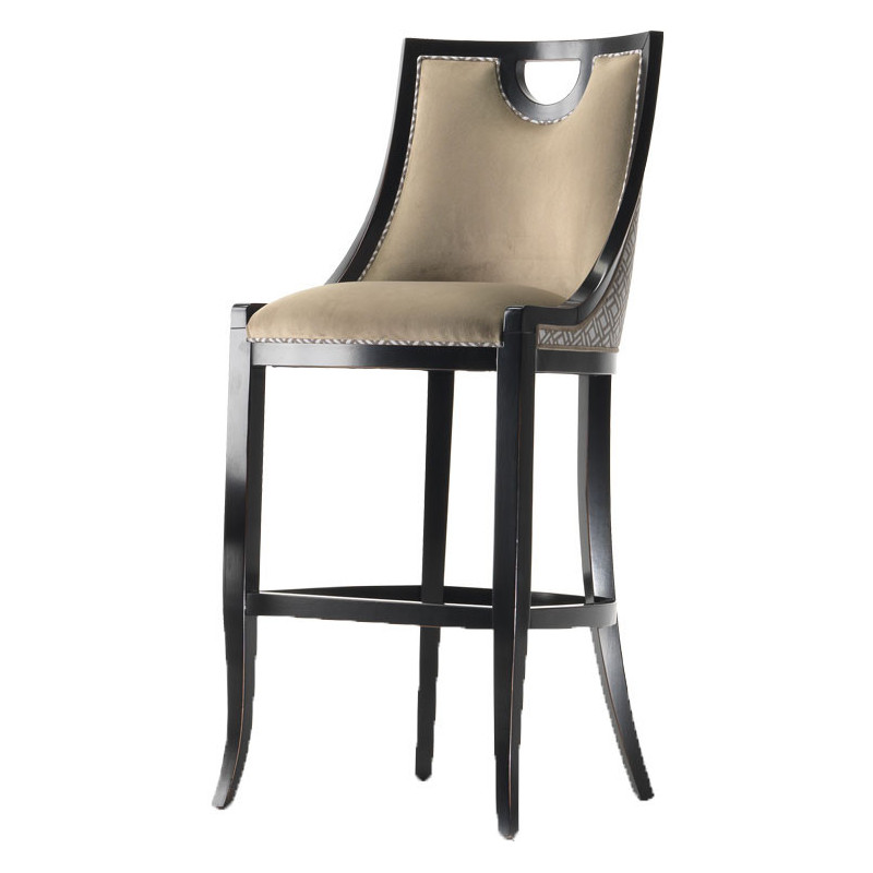 050/SG  Raw or finished beech wood stool, finishes to choice