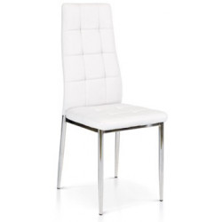 935  sedia cromata tappezzata ecopelle 4 colori