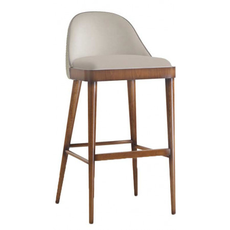 061/SG  Raw or finished beech wood stool, finishes to choice