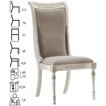 067  Raw or finished beech wood chair, finishes to choice