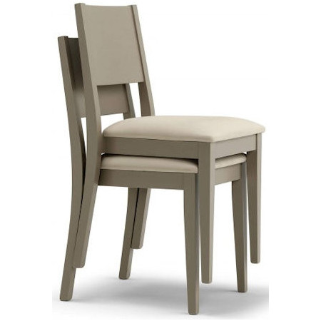 092  Raw or finished beech wood stackable chair, finishes to choice