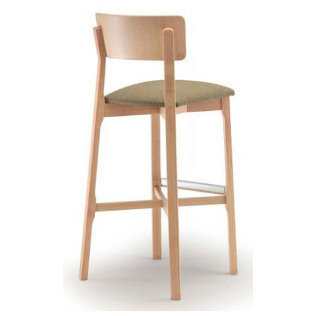 094  Raw or finished ash wood stool, finishes to choice