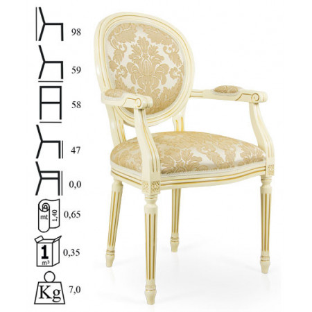 413/OC  Raw or finished bech wood oval  armchair, finishes to choice