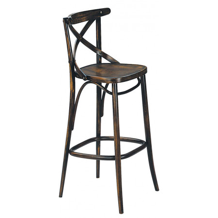 442/SG  Raw or finished beech wood stool, finishes to choice