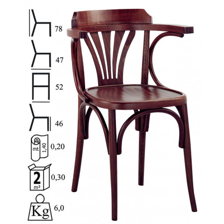 450  Raw or finished beech wood chair, finishes to choice