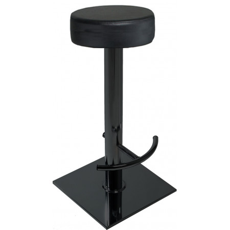 524  Black or chromed steel stool frame, fixed or swivel upholstered seat