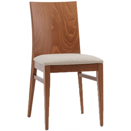 542  Raw or finished bech or durmast wood chair, finishes to choice