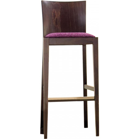 542/SG  Raw or finished beech wood stool, finishes to choice