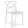 948  Stackable chair, polypropylene structure 3 colours frame