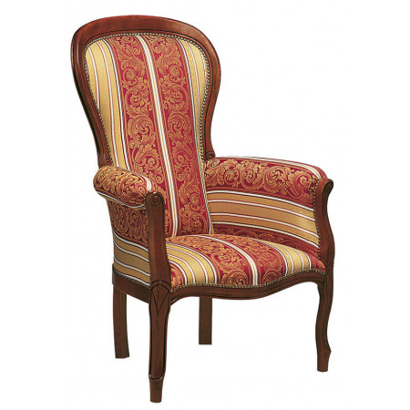 571  Raw or finished beech wood armchair, finishes to choice