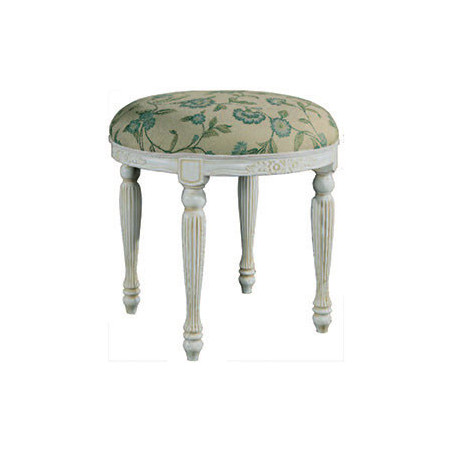 580/R  Raw or finished beech wood round stool, finishes to choice