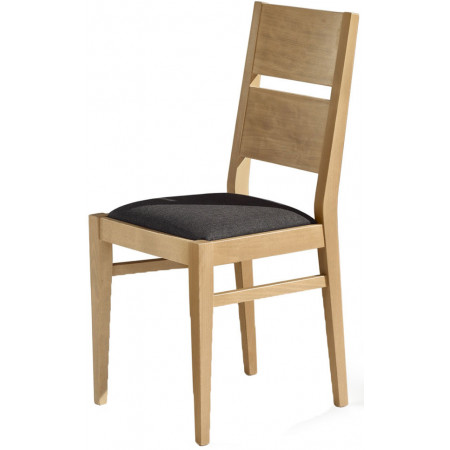 613  Raw or finished beech or durmast wood chair, finishes to choice