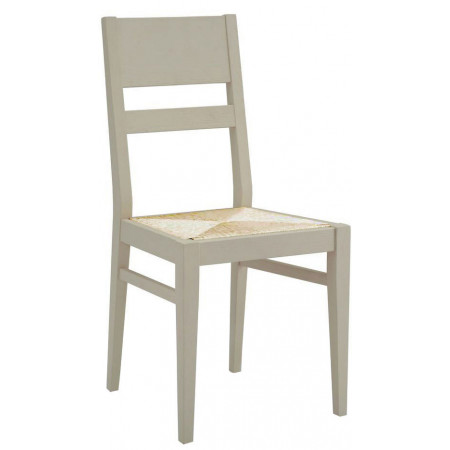 614  Raw or finished beech or durmast wood chair, finishes to choice