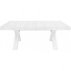 2268 Tavolo allungabile con base e piano nobilitato melaminico