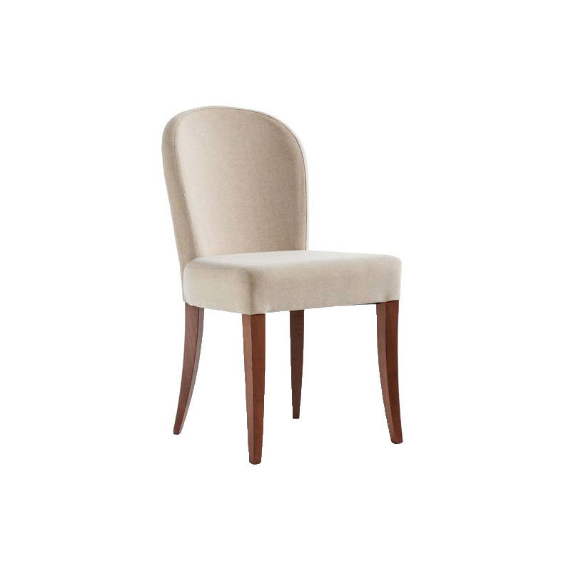 662/TI  Raw or finished beech wood chair, finishes to choice
