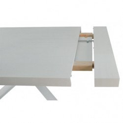 2269  Tavolo allungabile con base in metallo e piano in melaminico