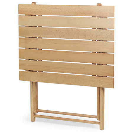 679  Beech wood folder table natural or walnut finished