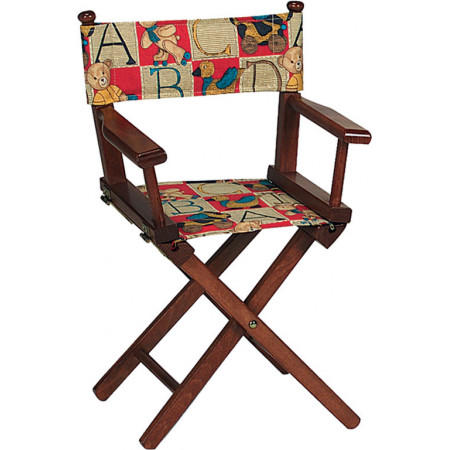 758  Beech wood folder baby chair natural or walnut finished