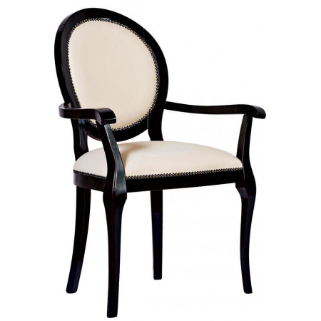 832/C  Raw or finished bech wood armchair, finishes to choice