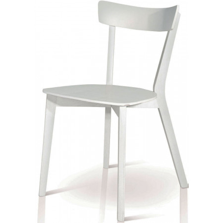 911 Beech wood chair frame, two tone or white colours finished