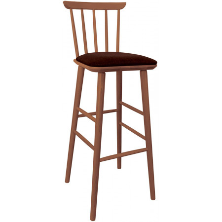 918/SG Raw or finished beech wood stool, finishing to choice