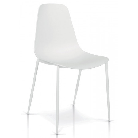 945  Metal chair base, polypropylene 3 colours shell