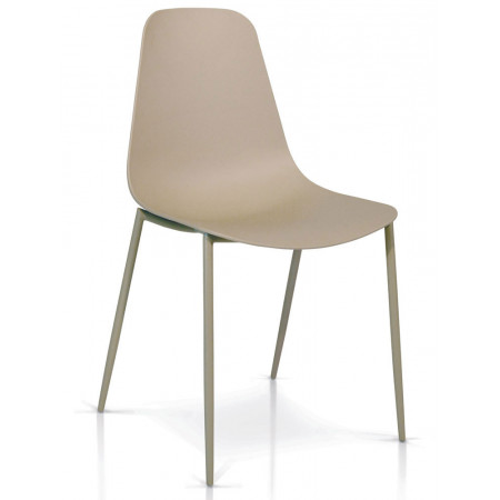 945  Metal chair base, polypropylene 3 colours shell