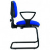 507V Start office waiting-visitors chair, upholstering with fabrics to choice