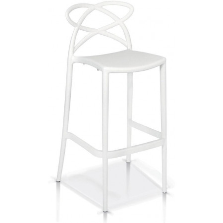 950 Stackable polypropylene 3 colours stool frame