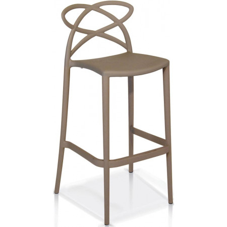 950 Stackable polypropylene 3 colours stool frame