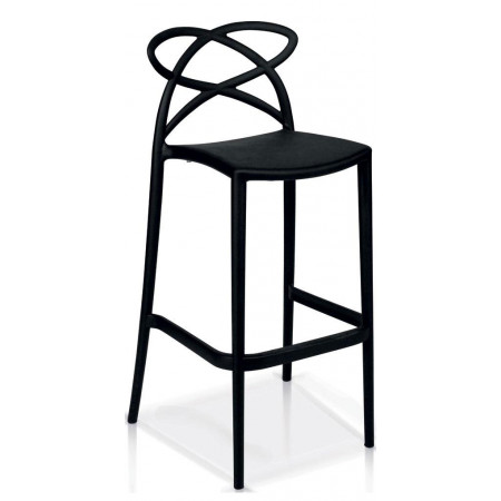 950 Stackable polypropylene 3 colours stool frame