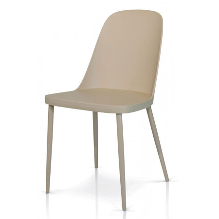 952  Metal chair base, polypropylene 3 colours shell