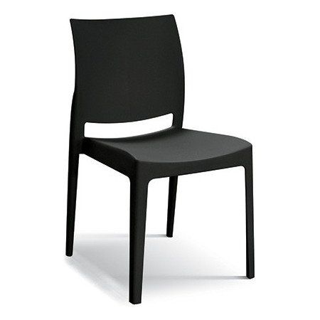 986  Stackable chair polypropylene structure 8 colours frame