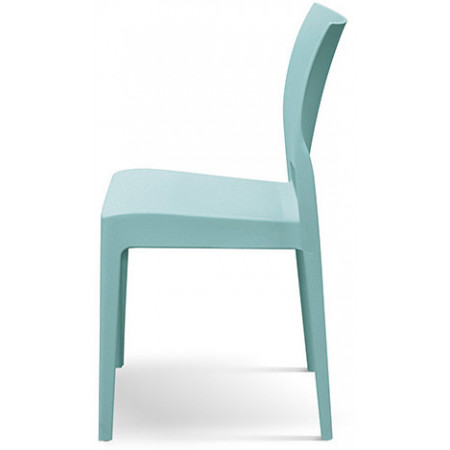 986  Stackable chair polypropylene structure 8 colours frame