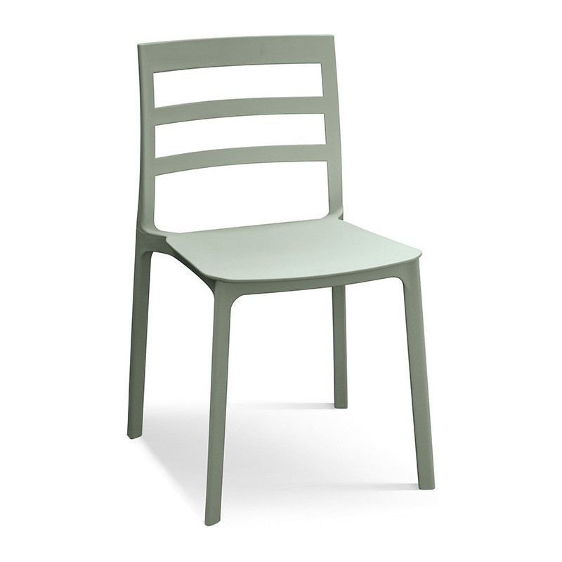 991  Stackable polypropylene structure 6 colours chair frame
