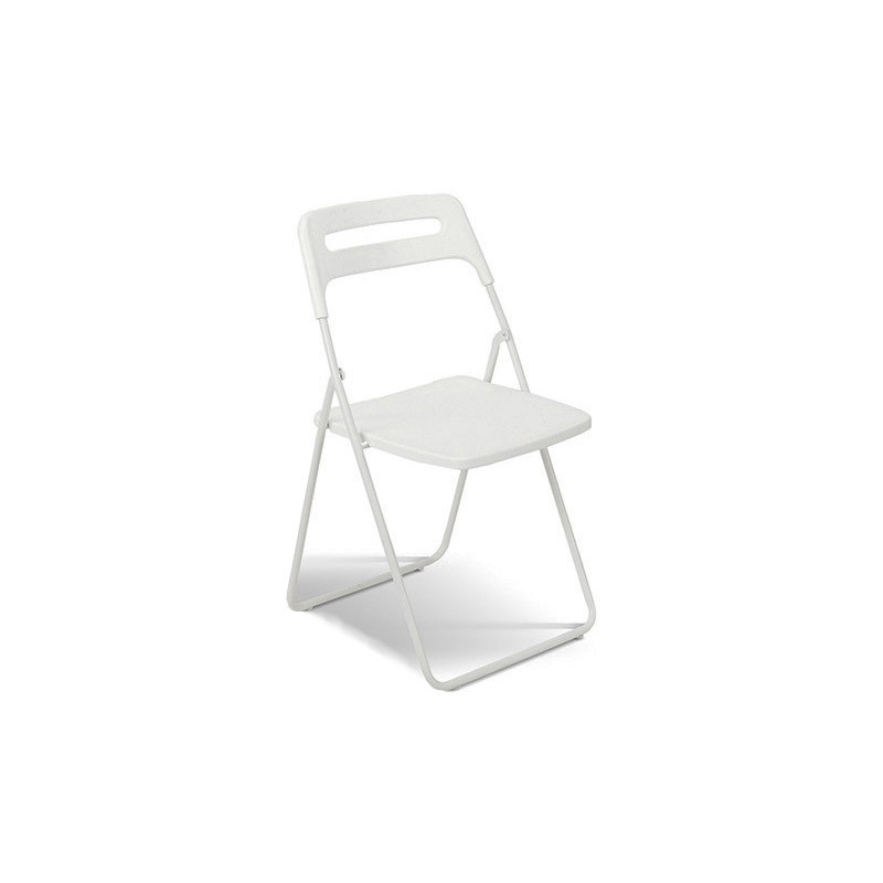 995 Folding chair metal frame, polypropylene 4 colours seat