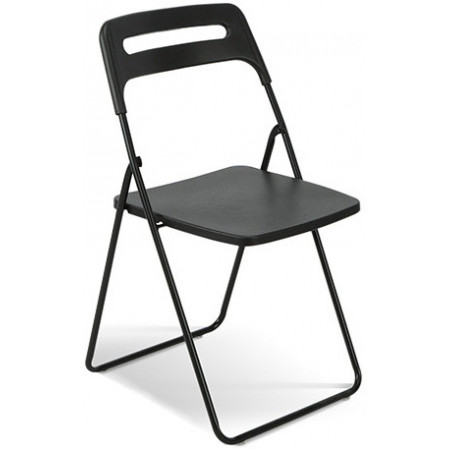 995 Folding chair metal frame, polypropylene 4 colours seat
