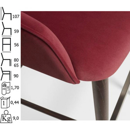 1004/SG  Raw or finished beech wood stool, finishes to choice