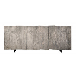 2293  Mobile credenza in rovere finiture rovere grano o grigio cemento