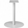 BT2303  Base tavolo H73 in metallo antracite, bianco o ruggine, piano max cm 90