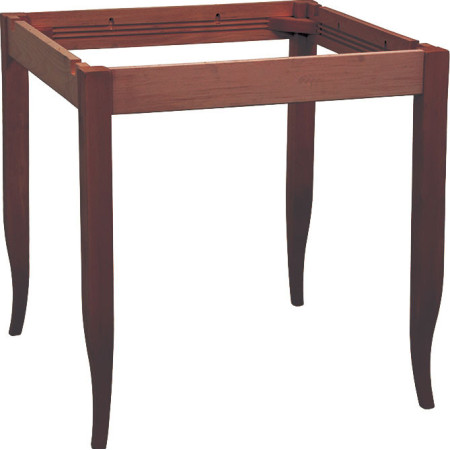 172  Raw or finished beech wood table base, top to choice